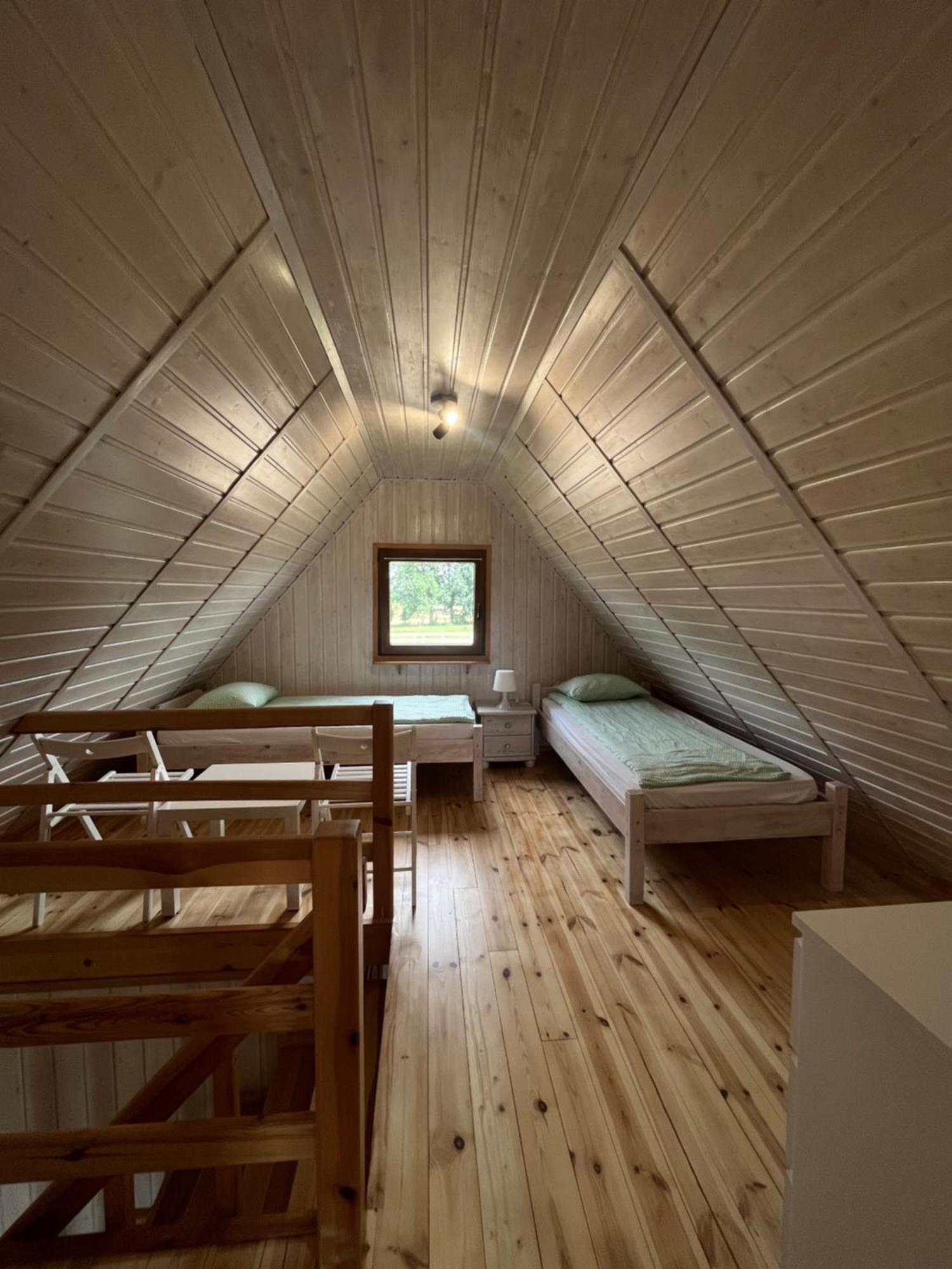 Pod Debami Domki ,Pokoje,Nauka Jazdy Konnej Sarbsk Obok Leby Exterior photo