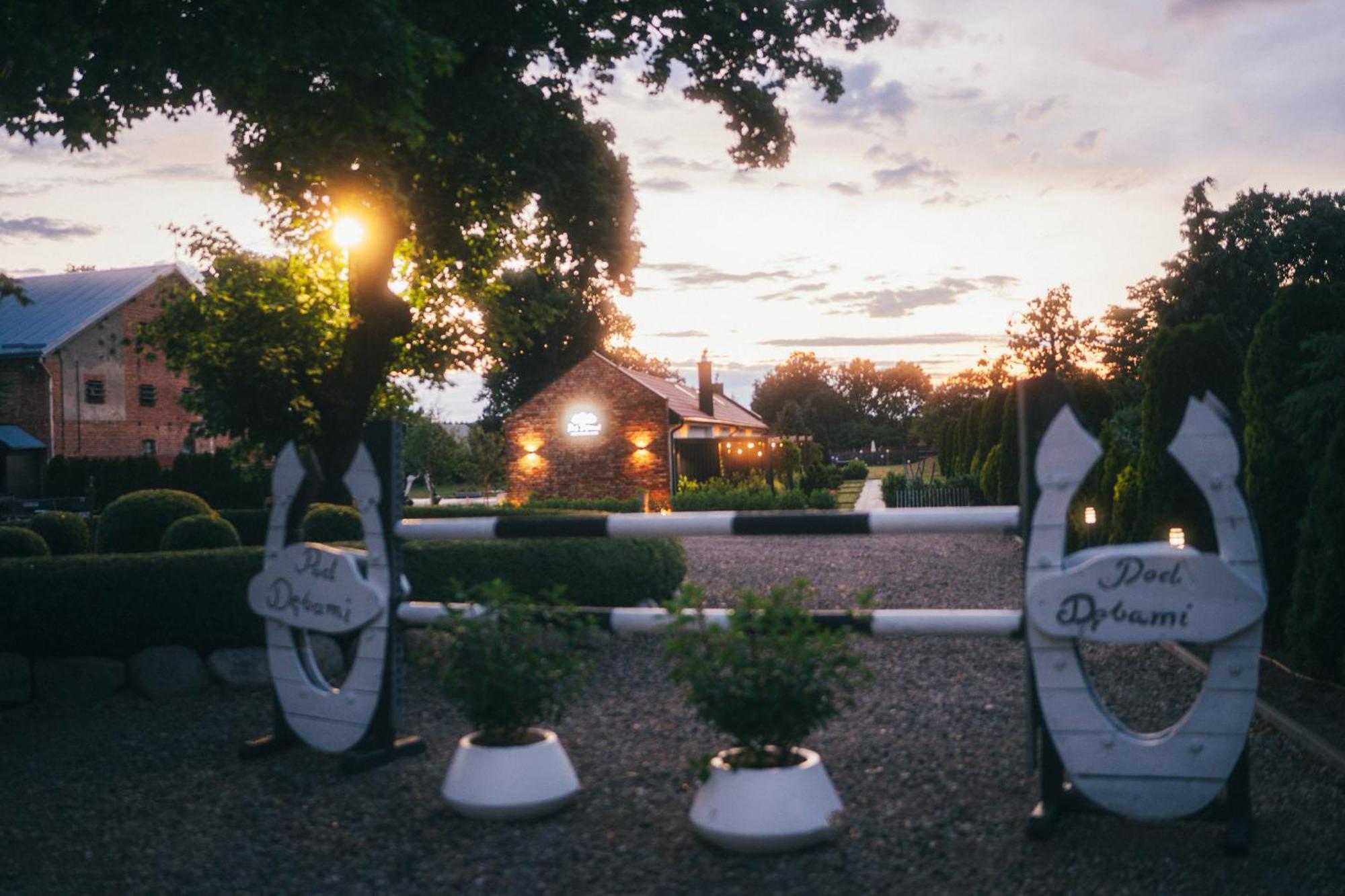 Pod Debami Domki ,Pokoje,Nauka Jazdy Konnej Sarbsk Obok Leby Exterior photo
