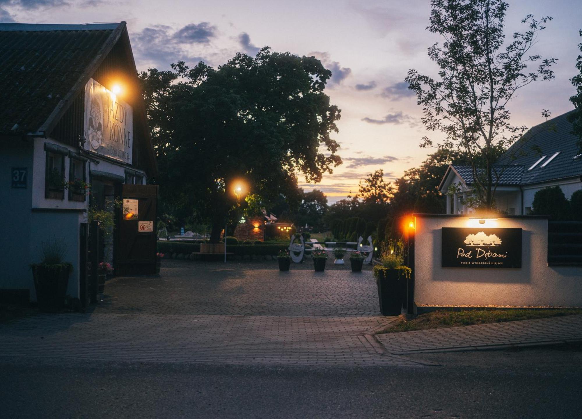 Pod Debami Domki ,Pokoje,Nauka Jazdy Konnej Sarbsk Obok Leby Exterior photo